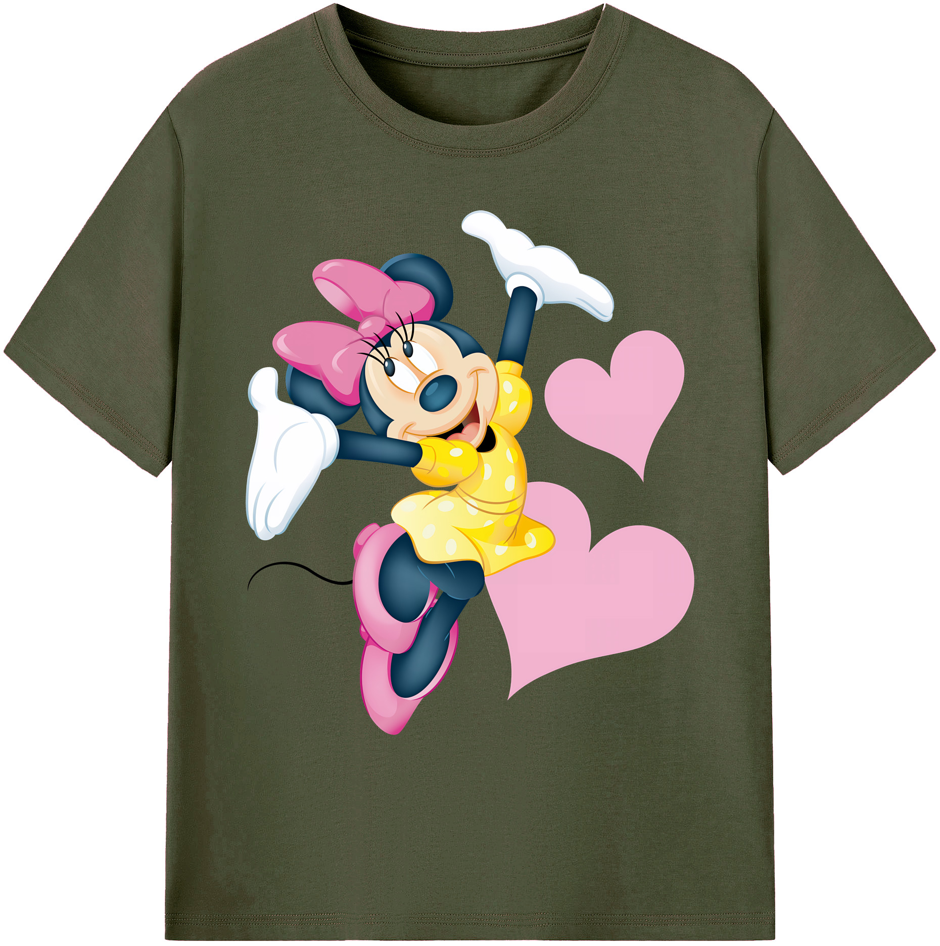 ミッキーマウス Mickey Mouse 綿100％ メンズ半袖Tシャツ｜肌触りやわらか＆通気性